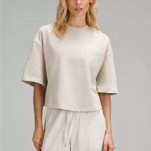 Lululemon Brushed Heavy Weight Cotton Brushed Tee